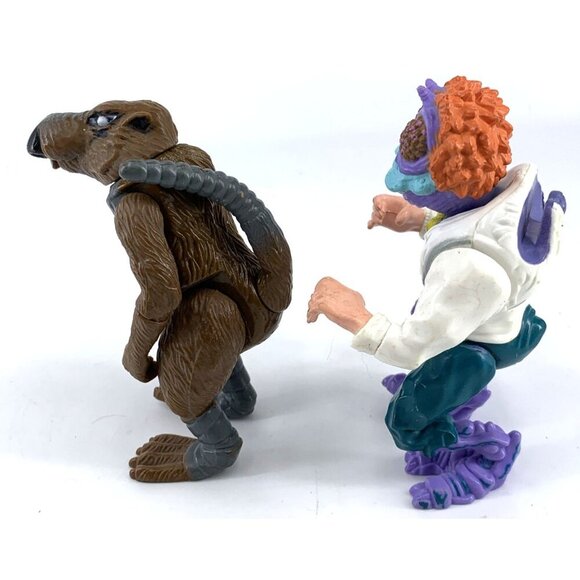 Teenage Mutant Ninja Turtle Baxter Stockman Splinter Figure 4.5" No Wings 1989 - Picture 6 of 8